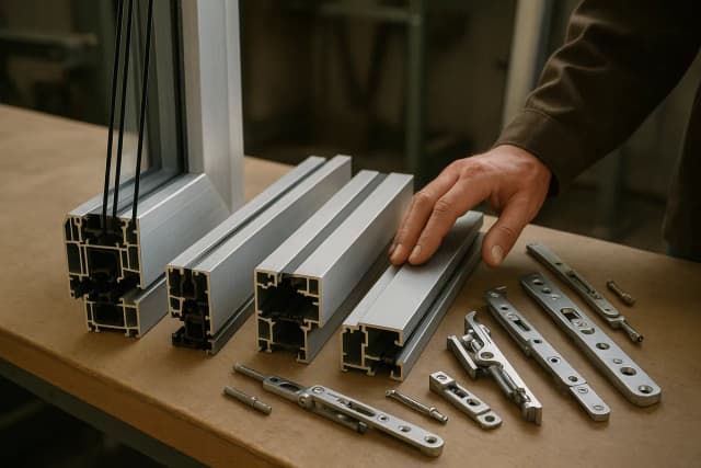 پروفیلهای باکیفیت و یراقآلات پیشرفته – انتخابی هوشمندانه برای خانههای شما