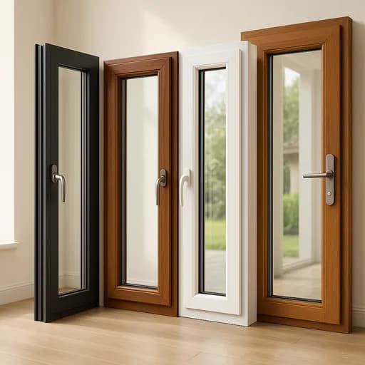 تولید انواع درب و پنجرههای دوجداره و چندجداره